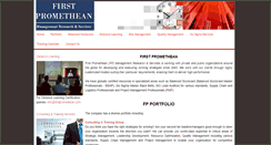 Desktop Screenshot of firstpromethean.com